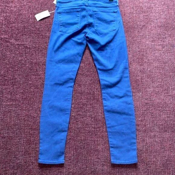 New w tag Vince skinny ankle jeans/pants Sz 27 Pacific Blue - Picture 6 of 7